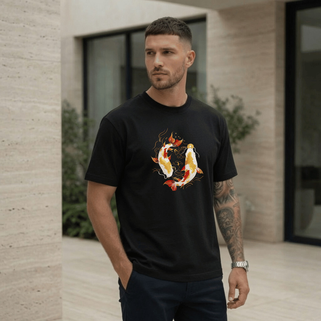 Camiseta Masculina Estampada Karpa 100% Algodão Premium Camisa Blusa Homem Academia Confortavel Plus Size