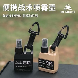 Regador portátil para acampamento, desinfetante de álcool, Sub-engarrafamento, repelente de mosquitos, Spray, tipo Push 