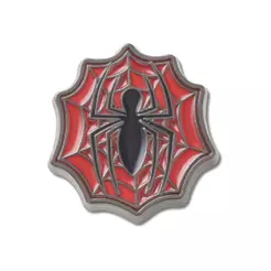 Jibbitz™ Logo Spider-Man Elevado Único