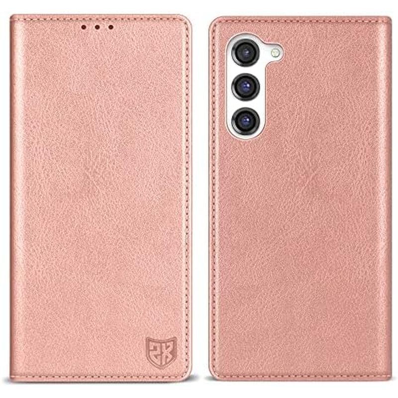 ZZXX Capa Carteira Para Samsung Galaxy S23 Com [Bloqueio RFID] Suporte Slot De C