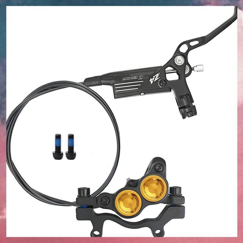 (Rjqx) Freio A Disco Hidráulico ZOOM Z4 4 Pistões , Para Pinça De Mountain Bike Cilindro Ampliado (Traseiro 1650 Mm) Pre
