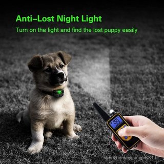 Coleira de Treinamento para Cães Recarregável IP67, Coleira Elétrica Automática para Cães, Coleira para Animais de Estim