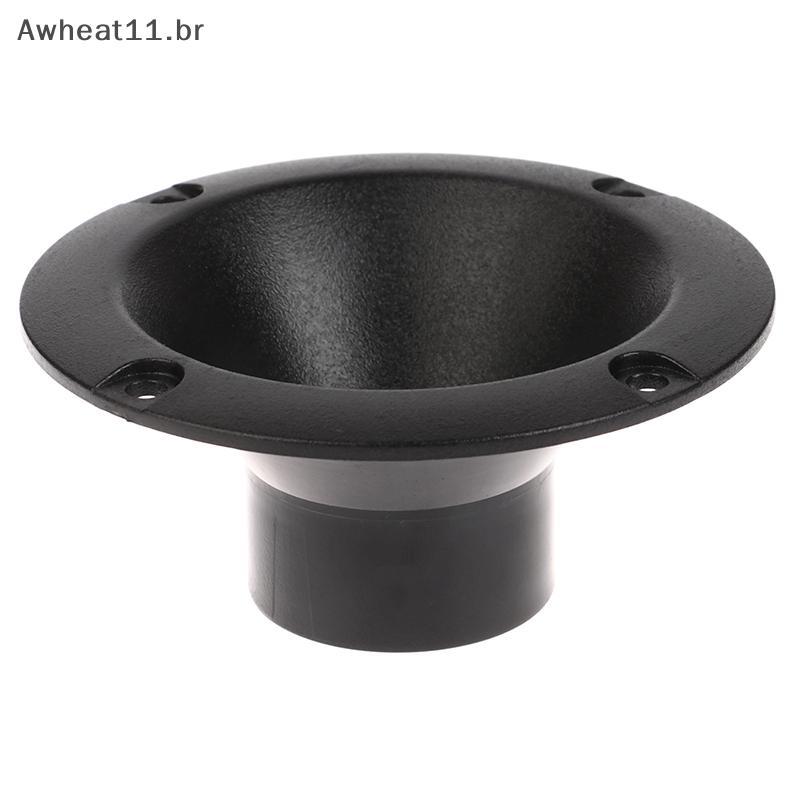 Awheat11 Tamanho Pequeno Chifre Tweeter Plástico Rosqueado Boca Alto-Falante Acessórios De Reparo 4 Polegada 95mm Caixa 