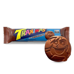 Trakinas Biscoito recheado de chocolate 126g