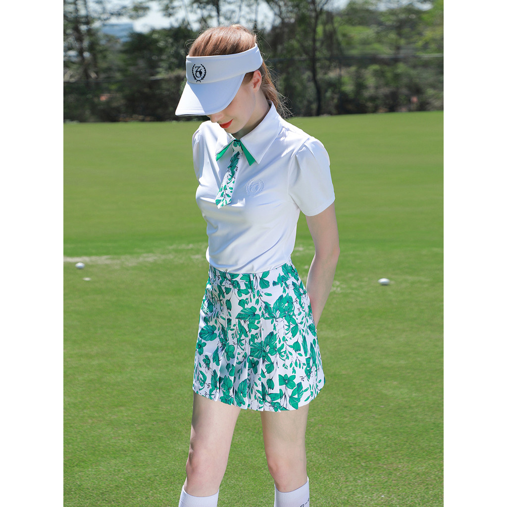 Terno Feminino Ver&atilde;o Manga Curta e Saia