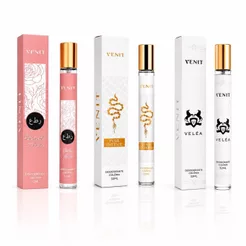 Kit Com 03 Perfumes Feminino Alta Fixação Importados Venit 32ml