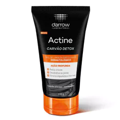 Gel de Limpeza Esfoliante Actine Carvão Detox Darrow 100g