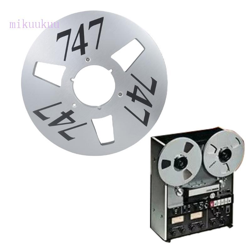 MIku Audios Take Up Reel Para Tape Carretel Vazio Gravação De Fita Áudios