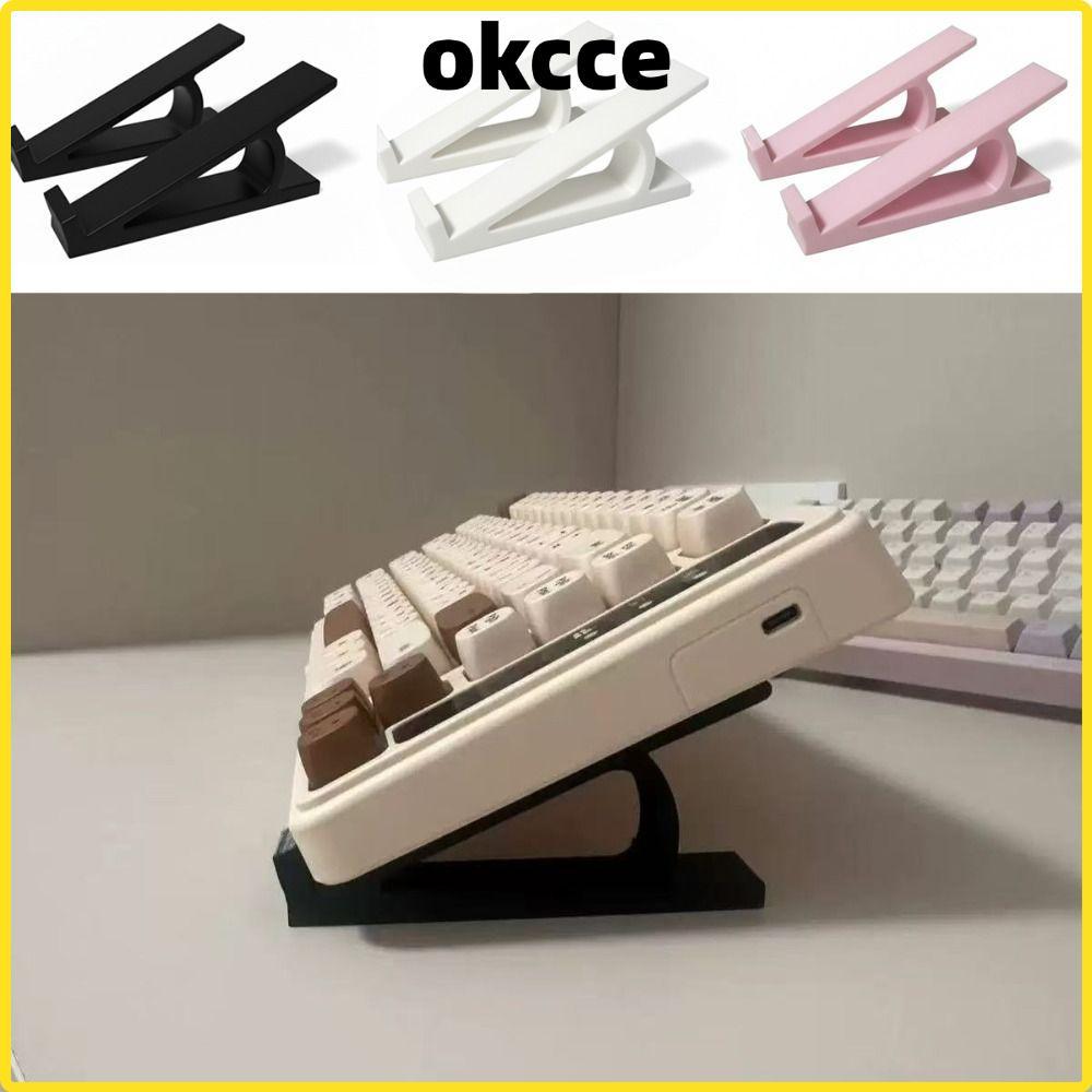 OKCCE 1 Par De Suporte Elevado Para Teclado , Ângulo Portátil , Riser De Computador , Acessórios