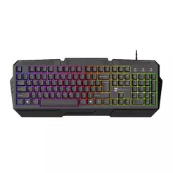 Teclado Gamer R8 GW101, Rainbow, USB, Preto, R8-GW101-BK