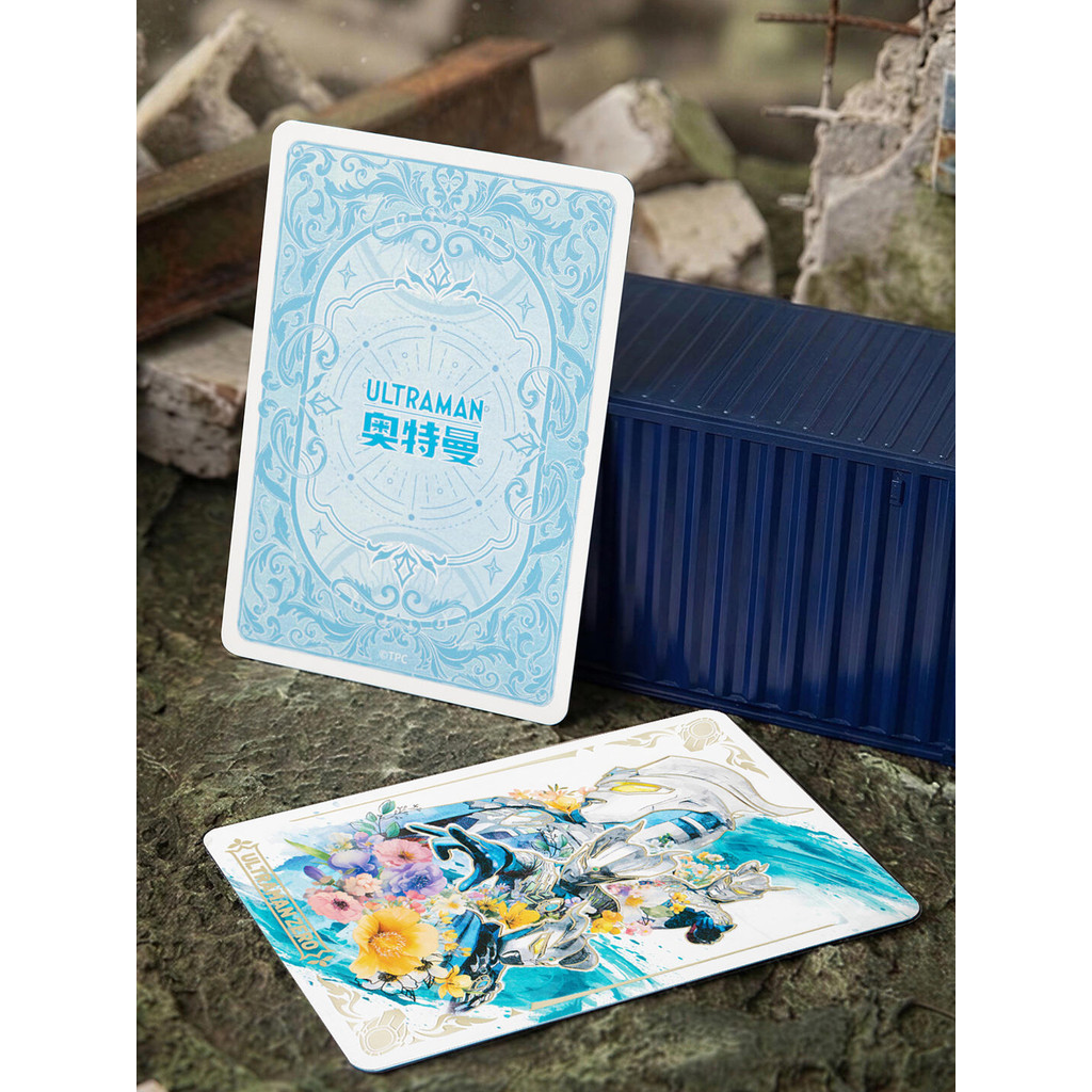 VINLAA Ultraman grandes cartas de jogo influenciador cartas de jogo Anime criativo de alta aparência bonito brinquedo co