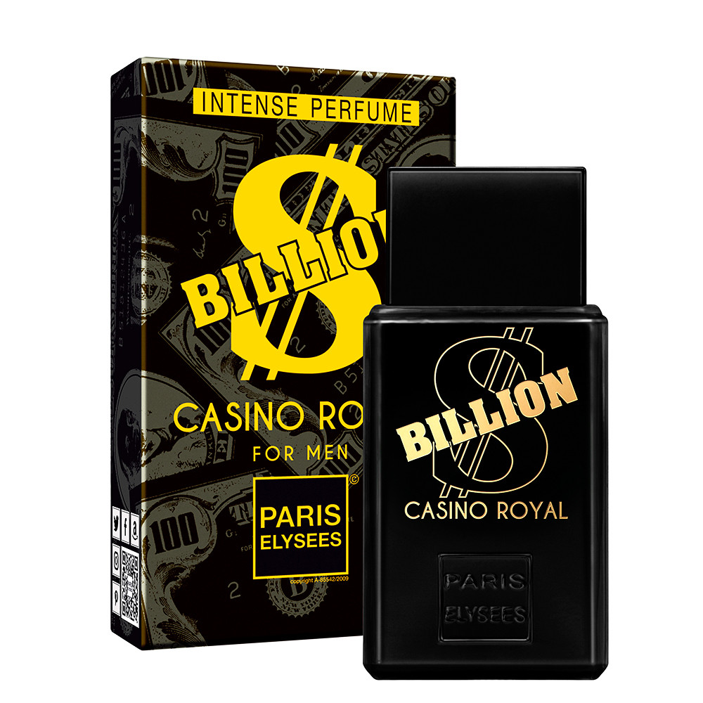 Perfume Paris Elysees Billlion Casino Royal Masculino EDT 100ml