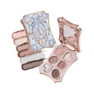Paleta de Maquiagem Flower Knows Bunny Garden com 6 Cores, Cool Taupe Nude |   4 tons matte e 2 tons cintilantes, fórmul