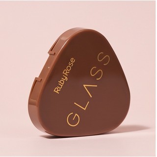Iluminador Compacto Acetinado Baked GLASS BY RUBY ROSE