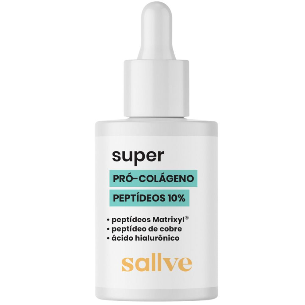 Super Pró-Colagéno Peptídeos 10% Sallve 30Ml