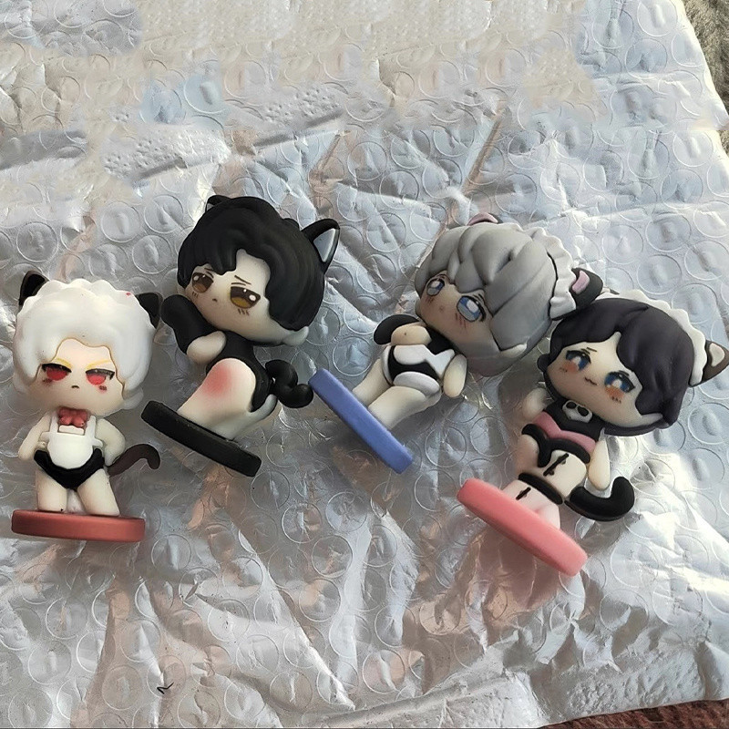 2026 MIni Maid Dressup Game Love and DeepSpace Blind Box Bonito Desenho Animado Xavier Zayne Rafayel Sylus Boneca Figura
