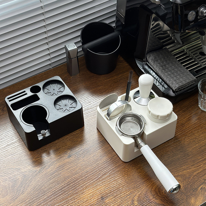 Assento de armazenamento de eletrodomésticos de café conjunto de três peças máquina de café italiana Universal armazenam