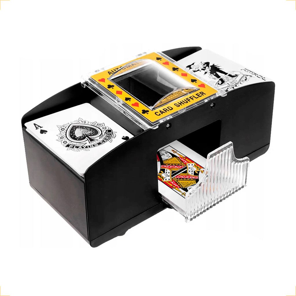 Embaralhador Automático De Cartas Baralho Poker Truco A Pilha
