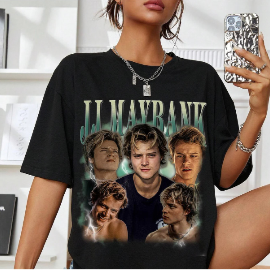 Camiseta Feminina Tshirt Outer Banks JJ MAYBANK Camisa Plus Size 100% algodão unissex Elegante