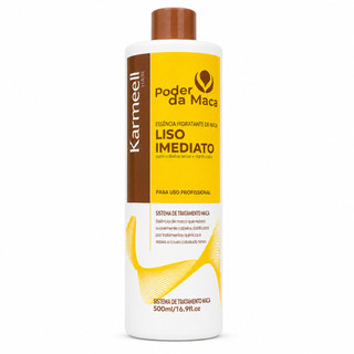 Progressiva Karmeell Hair 500ml Liso Imediato Sem Frizz Alisamento Capilar Hidratação