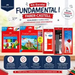 Kit Escolar Fundamental I Faber-Castell