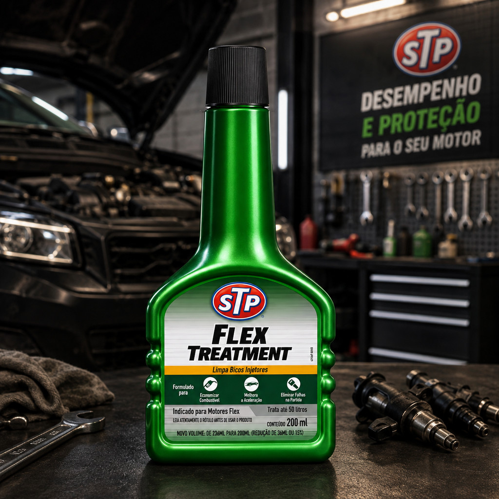 ADITIVO LIMPA BICOS INJETORES FLEX TREATMENT STP 200ML — imagem 2 de 2