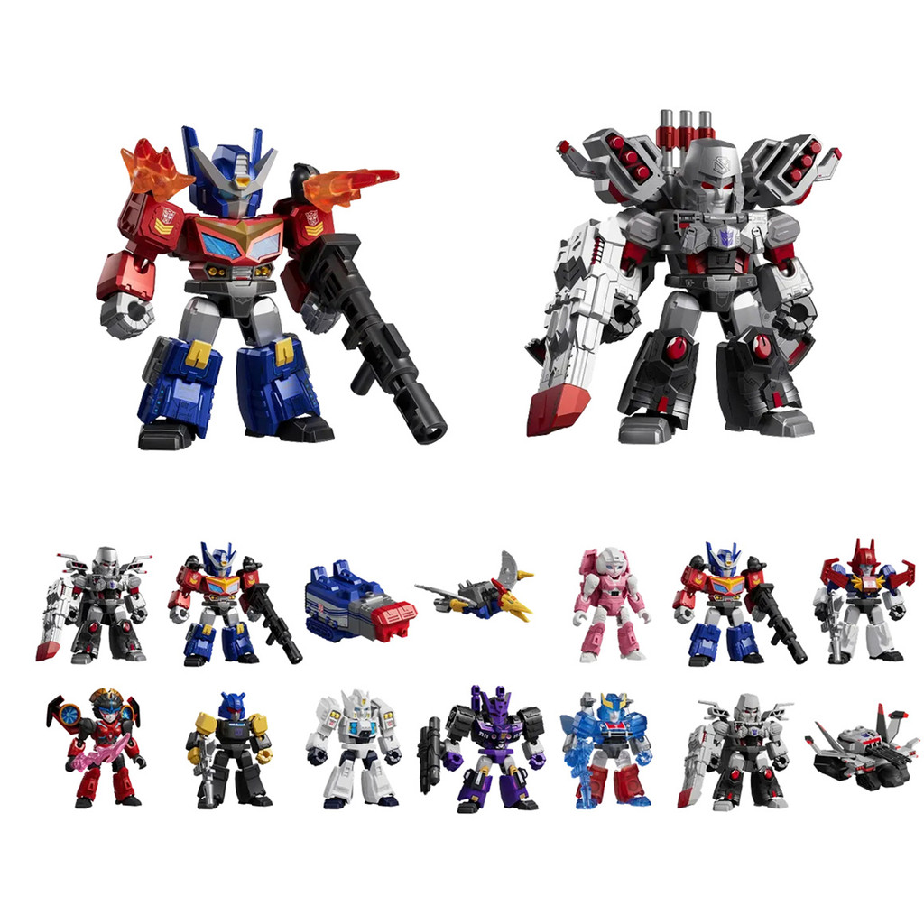 Boneco Articulado Montável Blokees Transformers Defender 08 Battle Stars Model Kit