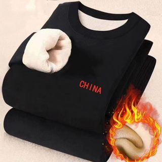 Moletom de lã de cordeiro masculino forro de lã engrossado inverno interior em torno do pescoço mantendo quente concentr