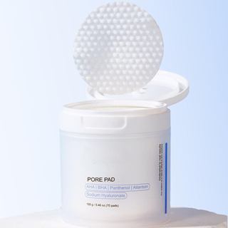 Discos de limpeza para os poros – embalagem com 70 unidades (154 g), com AHA e BHA, para limpeza profunda e refino dos p