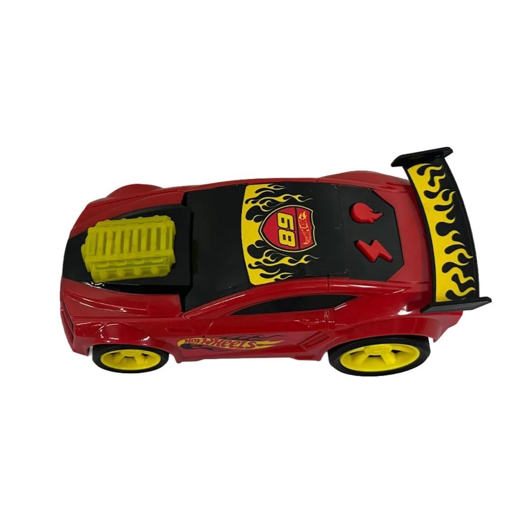 Carrinho Hot Wheels Fire Blink com Luz e Som Vermelho Multikids - BR2579 — imagem 2 de 2