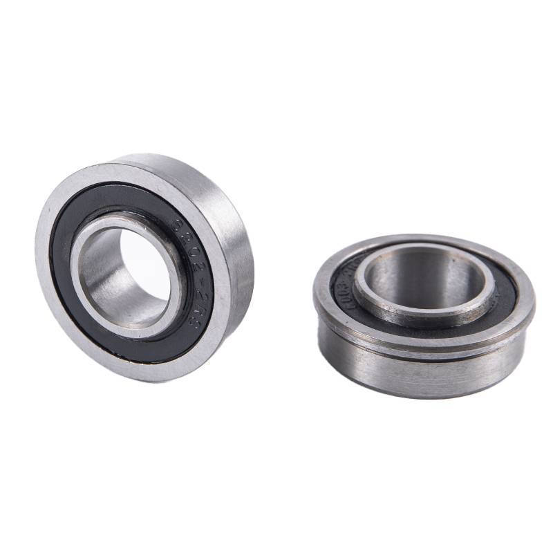 F6202-2RS Rolamento de Esferas de Sulco Profundo com Flange ABEC-1 e Vedação de Esferas para Carrinho de Jardim