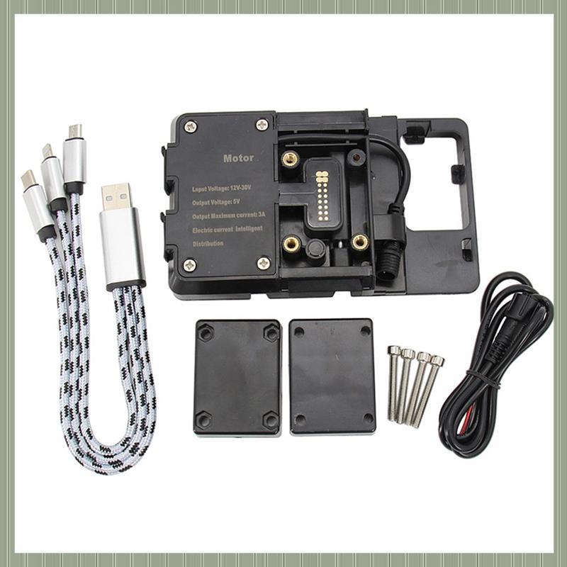 (Uft) Acessórios Para Motocicleta Suporte Telefone De Navegação Móvel Carregador USB R1200GS R1250GS F750GS F850GS F900R