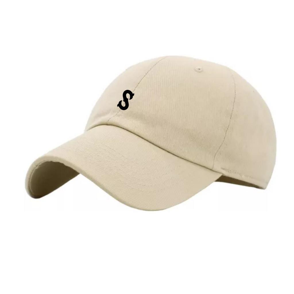Kit 5 Bonés Dad Hat Aba Curva Premium Bege