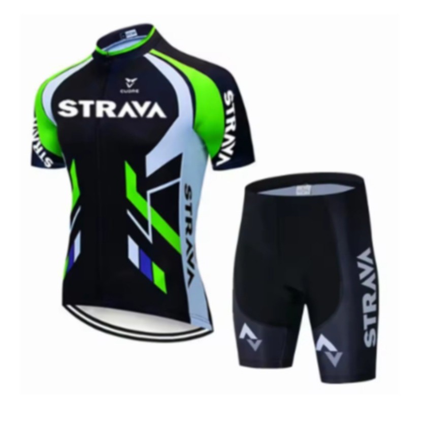 Conjunto Ciclismo Masculino Camisa e Bermuda MTB Bike Verão