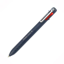 Caneta esferográfica 4 cores 0.7mm Izee Azul Pentel