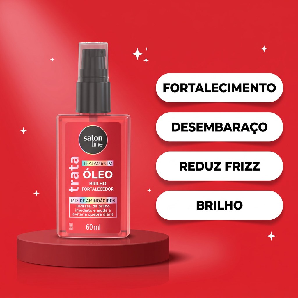 Óleo de Tratamento Trata Brilho Fortalecedor 60ml — imagem 2 de 2