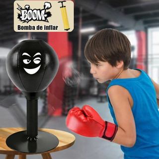 Tabletop Punching Ba saco de pancadas de mesa, ventosa, montável na parede, treino de boxe, alívio de estresse