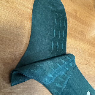 Meias de seda de Nylon com boca solta masculina tamanho 28 onda