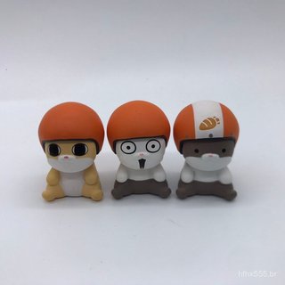 Miniaturas de personagens de anime e desenhos animados fofos e divertidos, peças soltas para montagem DIY, acessórios e 