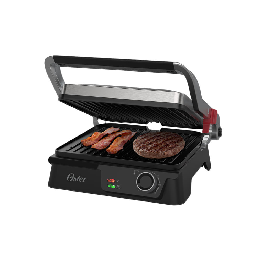 Grill Elétrico Multiuso Inox Oster 2 em 1 · foto 2