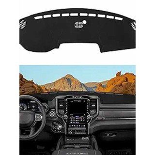 Adequado para Dodge RAM19-23 masculino ovelha painel do carro almofada à prova de luz poliéster protetor solar almofada 