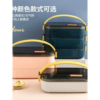 304 aço inoxidável estilo japonês quadrado destacável lancheira compartimentos em camadas caixa de bolinho de manutenção
