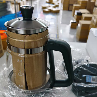 [Novo] Emmett S1060J Bule de ebulição a vapor automático Chaleira elétrica Filtro de aço inoxidável Dreno de chá 1L