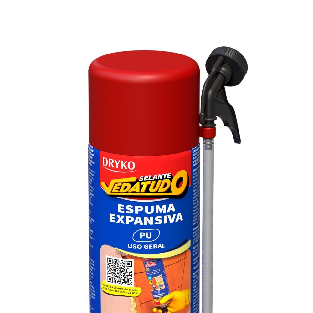Espuma expansiva de poliuretano 500 ml - VEDATUDO Dryko · foto 2