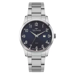Relógio Technos Masculino Steel Prata - 2115TZC/1A