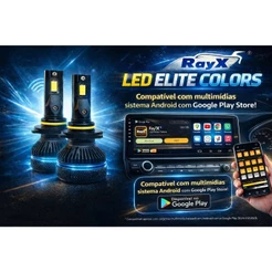 LAMPADA H4 LED ELITE COLORS RAY X 18 000 LUMENS O PAR