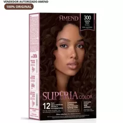 Tonalizante Amend Supéria Color 300 Castanho Escuro