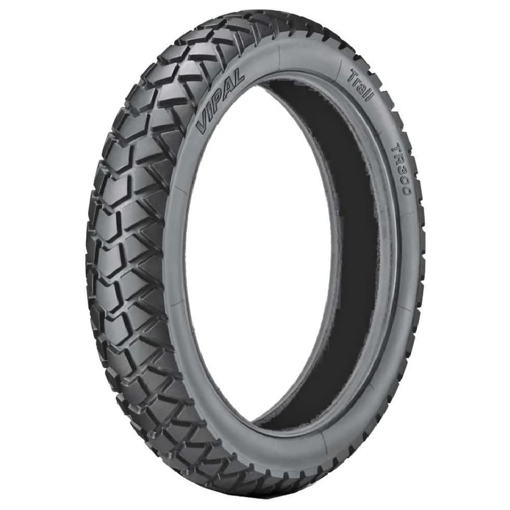 KIT PAR PNEU 130/80-18 66S + 90/90-21 54S VIPAL TR300 TT + CAMARAS SHIVER 18 E 21 + SELANTE BRINDE — imagem 2 de 2