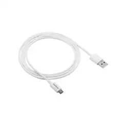 Cabo USB-A para Micro USB de 1,2m em PVC Branco EUAB 12PB Intelbras