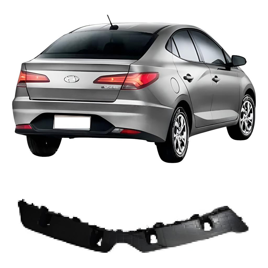 Guia Parachoque Paralama Traseiro Hb20 Sedan 2023 2024 2025